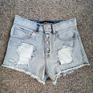Express jean shorts